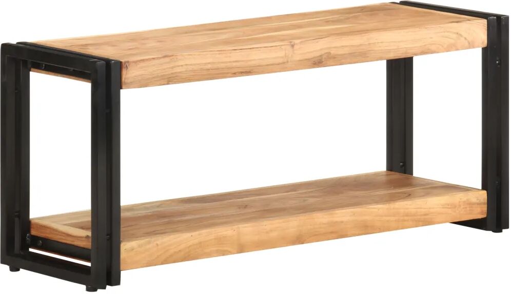 vidaXL Meuble TV 90x30x40 cm Bois d'acacia solide