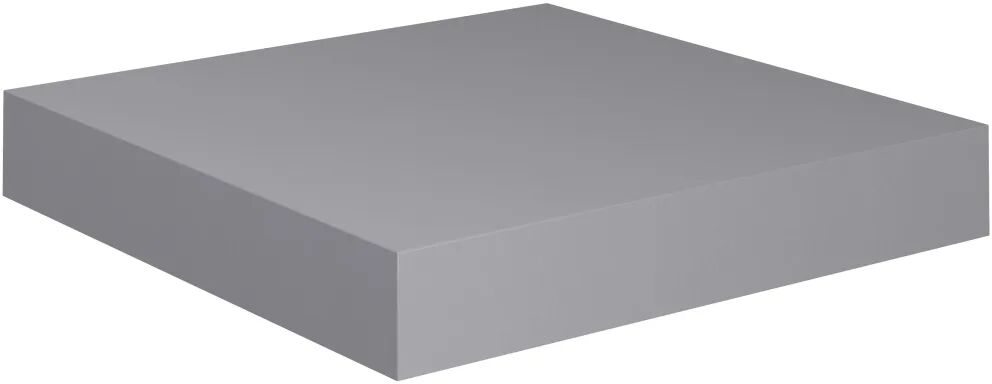 vidaXL Étagère murale flottante Gris 23x23,5x3,8 cm MDF