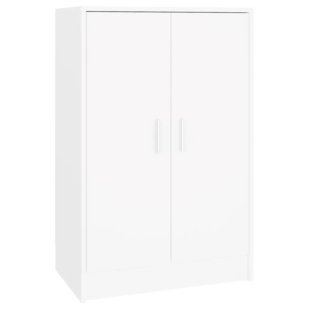 vidaXL Armoire à chaussures Blanc 60x35x92 cm Aggloméré