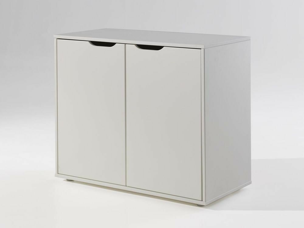 Mobistoxx Commode ALIZE 2 portes pin blanc