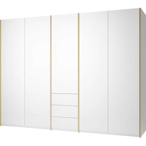 Müller SMALL LIVING Drehtürenschrank »Modular Plus Variante 9«, inklusive... weiss/birke