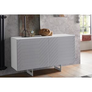 DIVENTA Sideboard »ITACA«, Breite 110 cm weiss/grau