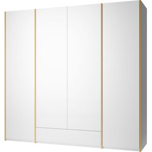 Müller SMALL LIVING Drehtürenschrank »Modular Plus Variante 5«, geräumige... weiss/birke