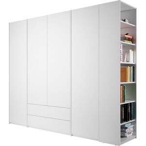 Müller SMALL LIVING Drehtürenschrank »Modular Plus Variante 5«, 2 geräumige... weiss