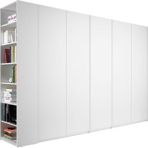 Müller SMALL LIVING Drehtürenschrank »Modular Plus Variante 9«, Anbauregal... weiss