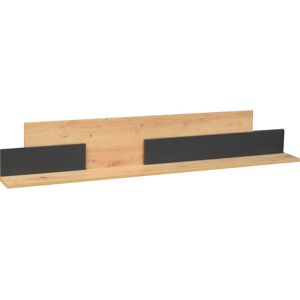 Mäusbacher Wandboard »Nele«, Breite 150 cm anthrazit matt lack/asteiche