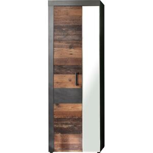 INOSIGN Garderobenschrank »Ilana«, moderner Industrial Style Graphit Grau Matera