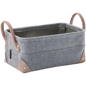 Aquanova Aufbewahrungskorb »Lubin 32 x 15 x 20 cm, Grau«, (1 St.) Grau