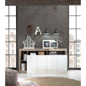 INOSIGN Sideboard »Hamburg«, Breite 184 cm Weiss/Pero Größe