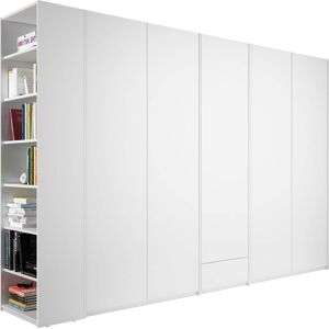 Müller SMALL LIVING Drehtürenschrank »Modular Plus Variante 9«, Schublade im... weiss Größe