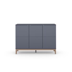 andas Sideboard »Maryd«, (1 St.), Untergestell in Holzoptik Wotan Eiche/grau Größe