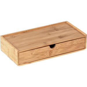 WENKO Organizer »Terra«, Aufbewahrungsbox, mit Schublade, ideal für Bad,... natur Größe