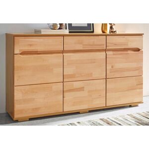 Home affaire Sideboard »Vetro«, Breite 150 cm Kernbuche teilmassiv Größe