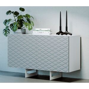 DIVENTA Sideboard »KORFU«, Breite 110 cm weiss/grau Größe