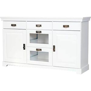 Home affaire Sideboard »Ruegen«, Breite 145 bzw. 180, Höhe 85 cm weiss Größe