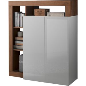 INOSIGN Highboard »Hamburg«, Breite 108 cm weiss/Mercure Größe