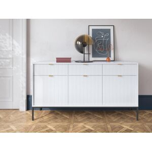 Sideboard mit 3 Türen & 3 Schubladen - Weiß - LIOUBA von Pascal MORABITO