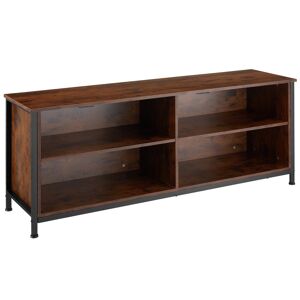 tectake Sideboard Navan 147x41x60,5cm - Industrial Holz dunkel, rustikal