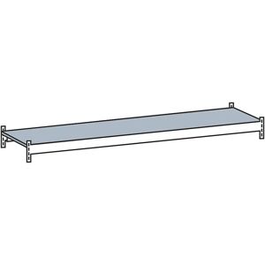 SCHULTE Zusatzebene mit Stahlboden, Spannweite 1500 mm, Tiefe 400 mm