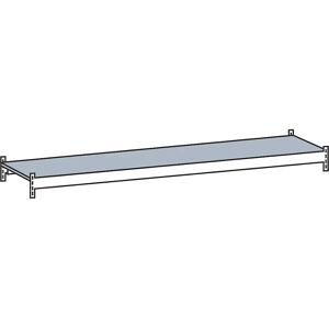 SCHULTE Zusatzebene mit Stahlboden, Spannweite 2000 mm, Tiefe 400 mm