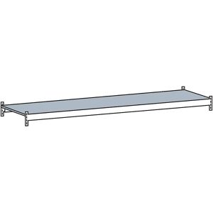 SCHULTE Zusatzebene mit Stahlboden, Spannweite 2500 mm, Tiefe 600 mm