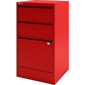 BISLEY Hängeregistraturschrank HomeFiler, 2 Schubladen, 1 Hängeregistratur, kardinalrot