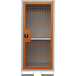 eurokraft basic Gasflaschenschrank, 1-türig, HxBxT 1550 x 680 x 680 mm