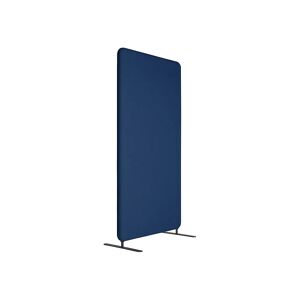 kaiserkraft Akustik-Trennwand Softline Salsa, HxB 1360 x 1200 mm, Textil, blau