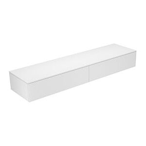 Keuco Edition 400 Sideboard 31771750000   210x28,9x53,5cm, 2 Auszüge, weiß/cashmere