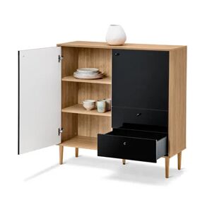 Highboard »Bekeson« - Tchibo - Anthrazit Holz   unisex