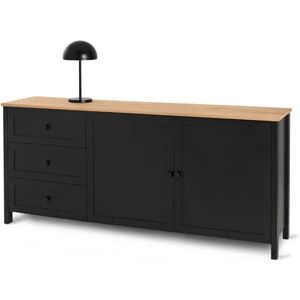 Sideboard »Clara« - Tchibo - Schwarz Holz   unisex