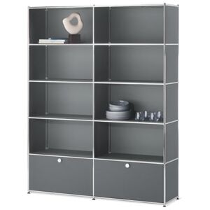 Regal »CN3« mit 2 Klappen - Tchibo - Chrom Aluminium   unisex