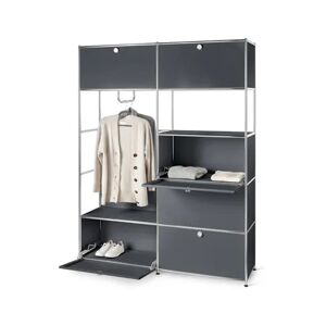 Systemschrank Metall »CN3« - Tchibo - Chrom Aluminium Matt  unisex