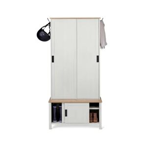 Multifunktionale Garderobe Tchibo - Schwarz Holz   unisex