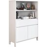 Home affaire Regal »Luven«, zertifiziertes Massivholz, Breite 98 cm weiss