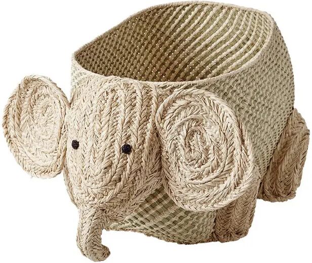 rice Aufbewahrungsbox ELEFANT aus Bast (49x30x40)