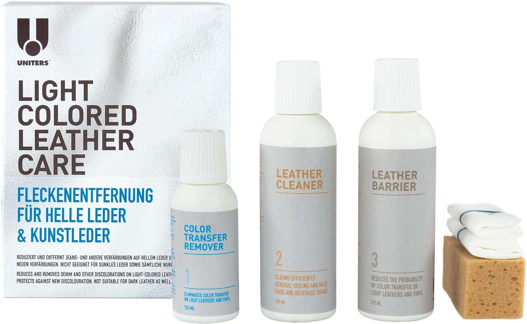 Marktanker Light Colored Leather Care Maxi Kit