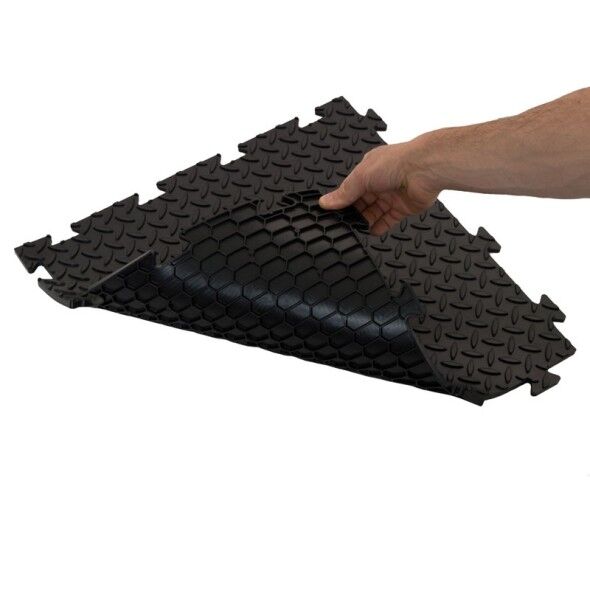Artplast Pvc puzzle podlahová dlaždice - texturovaný povrch, 0,51 x 0,51 m, 1