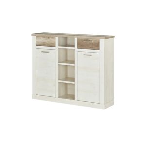 Höffner Highboard  Viareggio ¦ weiß ¦ Maße (cm): B: 159,6 H: 128,3 T: 41,3