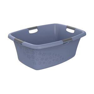 Rotho Wäschewanne Flowers 50 L horizon blue