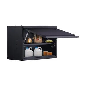 VEVOR Werkstatt Wandschrank 77 x 31,8 x 50 cm Hängeschrank 108 kg Gesamtkapazität (2 Regale) Werkstattschrank aus 0,6 mm dickem SPCC-Stahlplatte Ideal als Vorratsschrank, Werkzeugschrank, Büroschrank