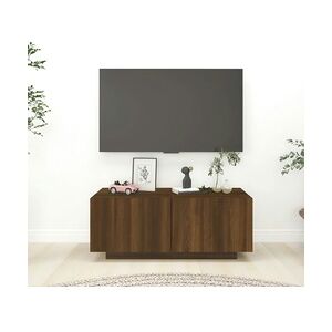 vidaXL TV-Schrank Braun Eichen-Optik 100x35x40 cm Holzwerkstoff