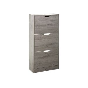 Schuhschrank 5five Holz Hellgrau (115 x 60 x 24 cm)