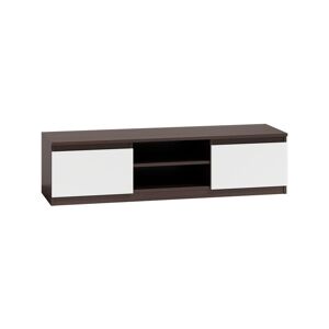 Topeshop - tivoli Moderner TV-Unterschrank 120x40x36 Wohnzimmer 2 Nischen+2 Türen Moderne Aufbewahrung von TV-/Audio-/Video-/Gamingmaterial