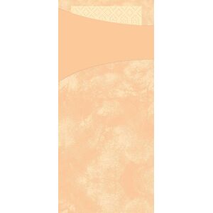 Duni Sacchetto Tissue Natur, Serviette Cream 8,5x19 cm 100 Stück
