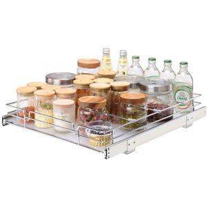 VEVOR Ausziehbares Gewürzregal Spülschrankregal Küchenschrank, 355 x 533 x 63,5 mm Schiebeschublade Waschbecken Stehend Gewürzregal Schranktür Schrank Organizer Unterschrankregal Spülschrank Mehrzweck