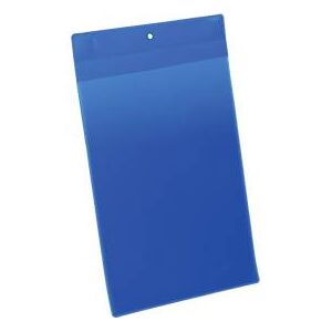 Durable Neodym-Magnettaschen B 210 x H 297 mm (A4 hoch), 10 Stück, blau