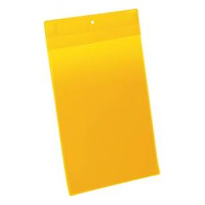 Durable Neodym-Magnettaschen B 210 x H 297 mm (A4 hoch), 10 Stück, gelb