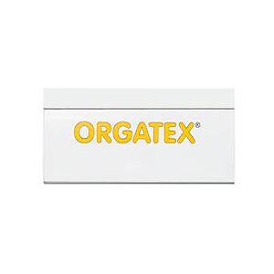 ORGATEX Magnet-Einsteckschilder Color, 35 x 150 mm, weiß, 100 St.