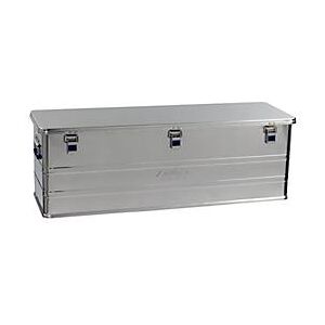 Transportbox Alutec COMFORT 153, Aluminium, 153 l, L 1182 x B 385 x H 398 mm, stabiler Deckel